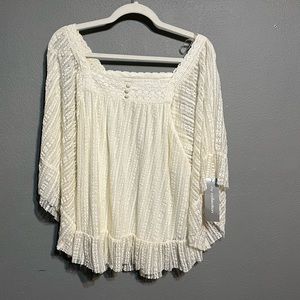 NWT NY Collection Lace Top